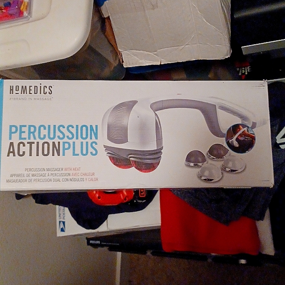 Homedics  percussion action plus massager w/heat